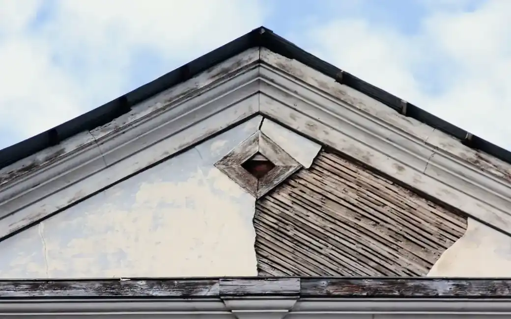 Gevelreiniging — voor — Voegwerk
